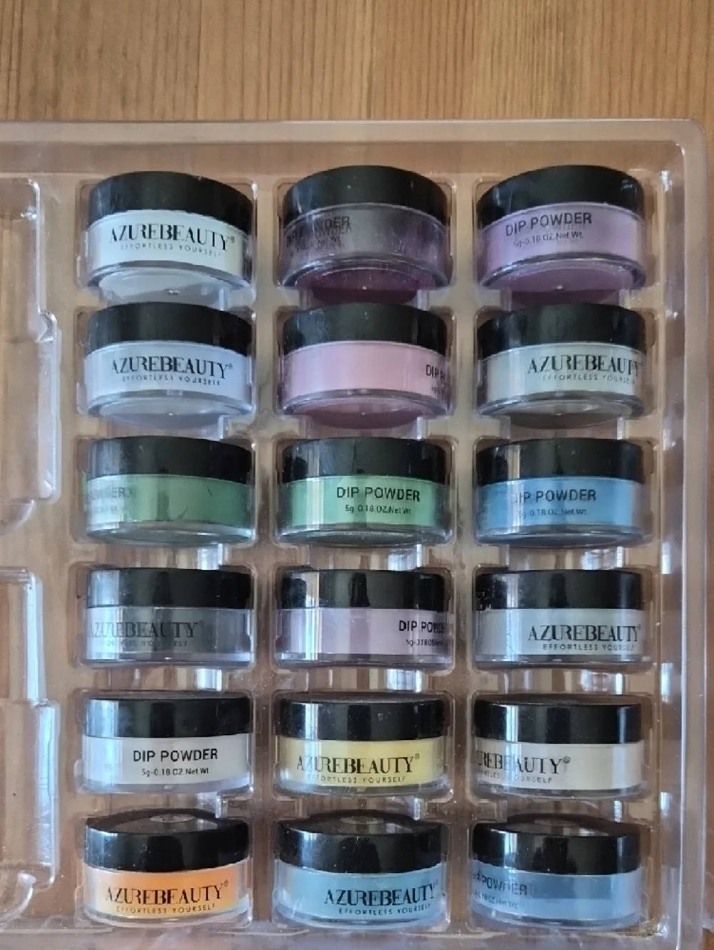 Dip Powder Nail Kit — Pastel Multi-Color Set